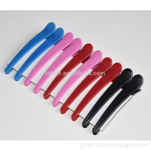 Alibaba Express hot selling alligator plastic ladies' fancy hair clips